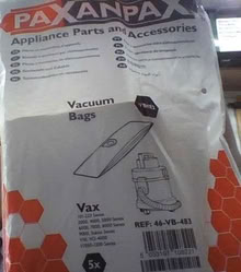 Photo of free Bag of 4 x Vax Vacuum Bags (Habberley DY11) #1