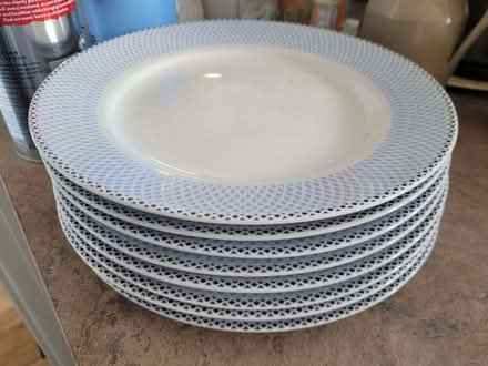Photo of free Set of 8 dinner plates (Skerton LA1) #1