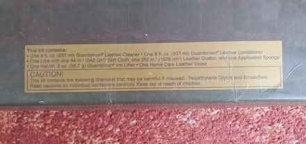 Photo of free Leather Care Kit (Littleover) #2