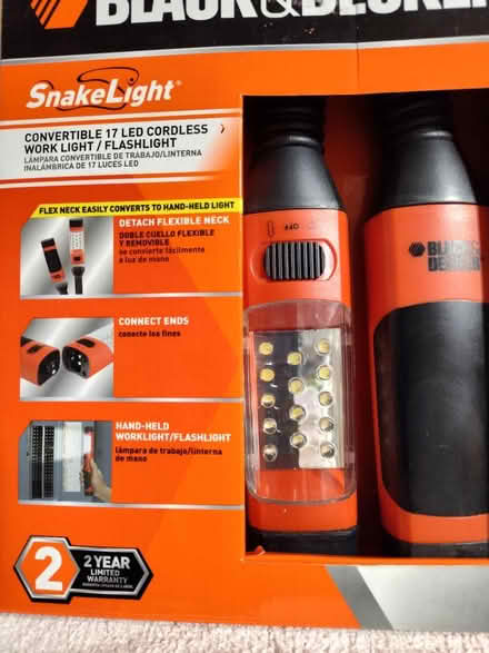 Photo of free Black & Decker Snake Light **NEW (Saugus) #2