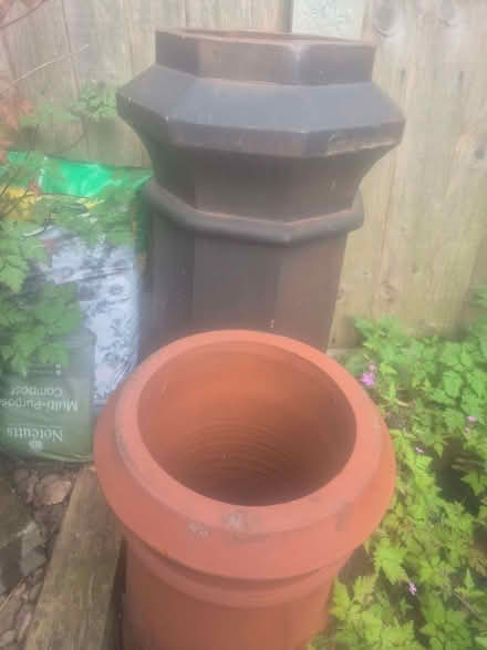 Photo of free Outdoor Plant Pots and Compost (Buckland End B34) #2