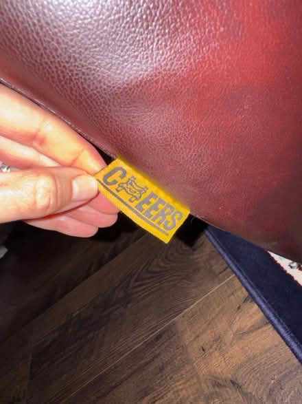 Photo of free Leather couch & recliner (Belleview) #4