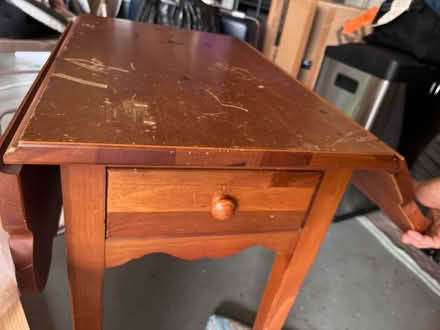 Photo of free Bookshelves tv stand table (Laurel) #2
