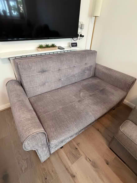 Photo of free Grey Sofa Bed (Hertsmere WD6) #1