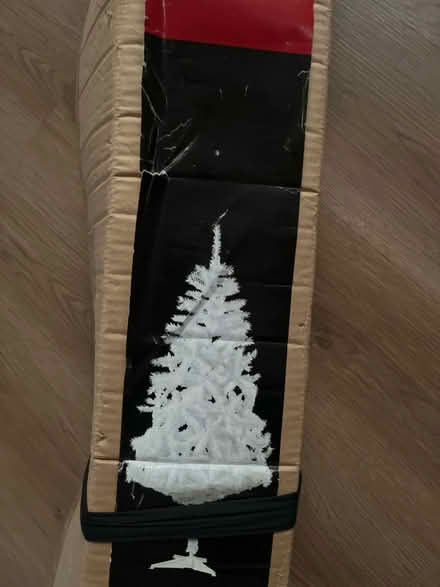 Photo of free White artificial Christmas tree (Frome BA11) #2
