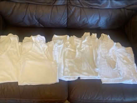 Photo of free Woman’s White Vest Tops x 7 (Cheshunt En8) #1