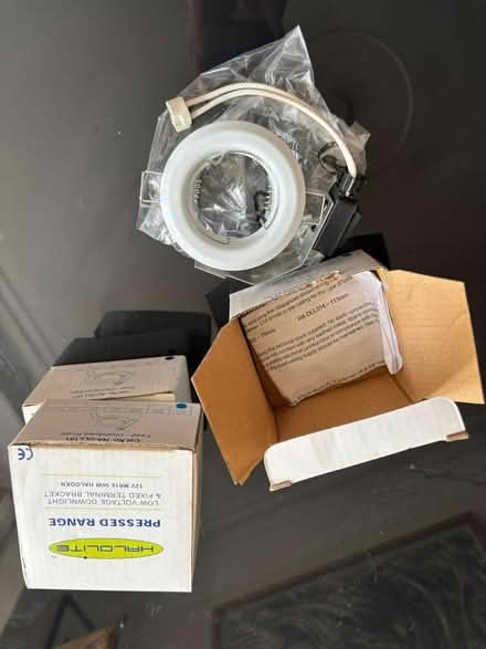 Photo of free Set of 3 Halolite LV down lights (Newark NG24) #2