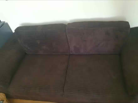 Photo of free Brown 2 Seater Sofa (Blubberhouses BD18) #2