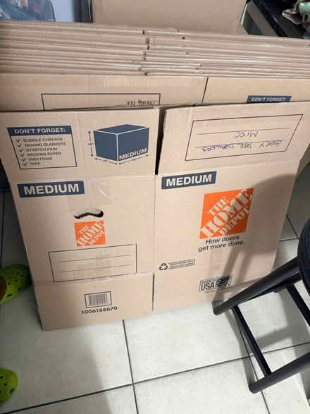 Photo of free cardboard boxes (Alhambra) #3