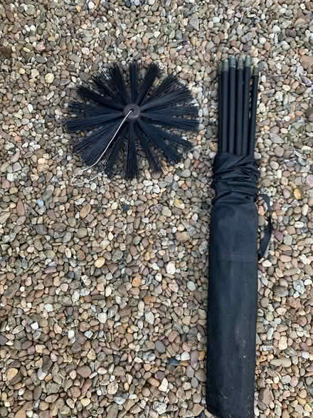 Photo of free chimney sweeping brush set with bag (LE7 9 Scraptoft) #1