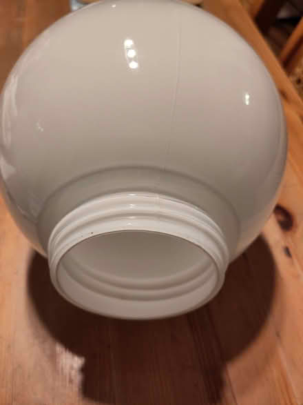 Photo of free White glass globe (Henleaze Ward BS9) #1