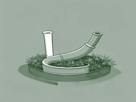 Photo of free Blue MDPE water pipe to cover raised beds (Balham SW12) #1