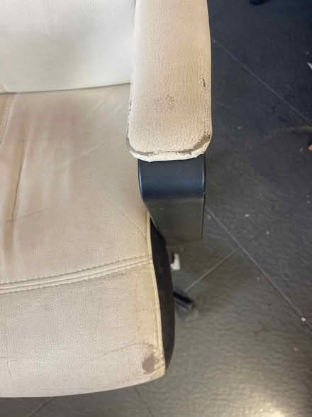 Photo of free Leather desk swivel chair (Boughton CH3) #3