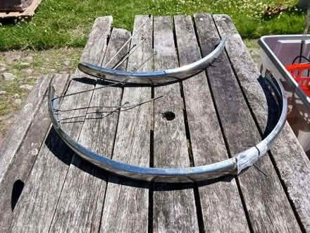 Photo of free Period 1970s aluminium bicycle mudguards (Great Salkeld CA11) #1