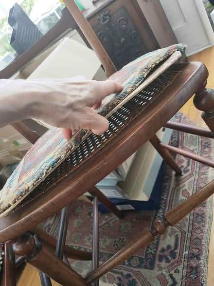 Photo of free Edwardian Dining Chairs x4 (Leatherhead KT22) #2