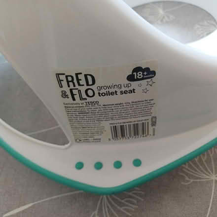 Photo of free Fred &Flo growing up toilet seat, unused & child step. (Panshanger AL7) #1