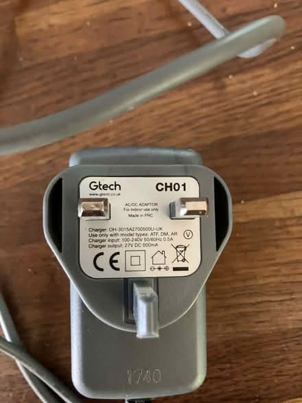 Photo of free G tech charger. (Weston Park BA1) #2