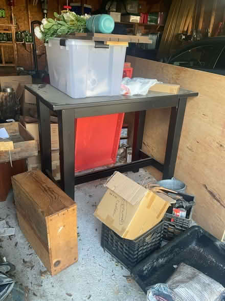 Photo of free Black IKEA high top table (Wrentham near the state school) #1