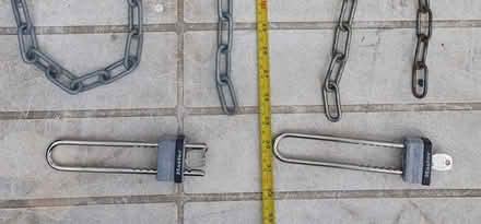 Photo of free Chain and padlocks as per photo (GU2 Stoughton) #2