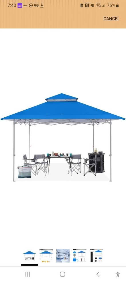 Photo of free Pop Up Canopy 10x10 FRAME (ONLY) (Near Washington & Commonwealth) #1