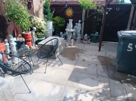 Photo of free New paving flags surplus left over from new patio x 20 (Fearnhead WA2) #3