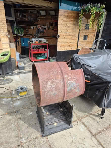 Photo of free Old food drum for planter (Parsons cross S5) #4