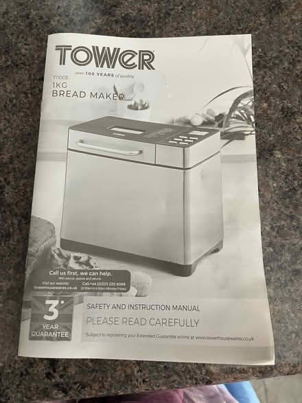 Photo of free Tower Bread Maker (Southgate RH11) #1
