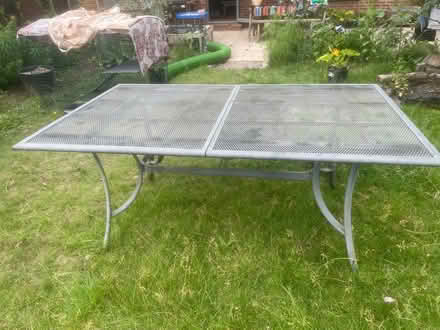 Photo of free Metal Garden table (Eaton NR4) #1