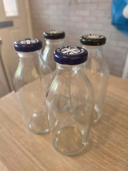 Photo of free Milk bottles with screw top lids (Malvern Link WR14) #1