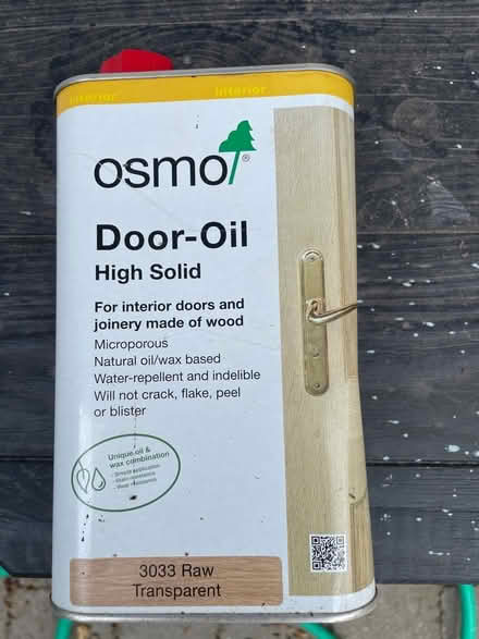 Photo of free Unopened osmo door bought wrong shade (Kenilworth CV8) #1