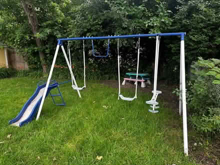 Photo of free Children’s swing set (Near 31st & Kemman Ave.) #3