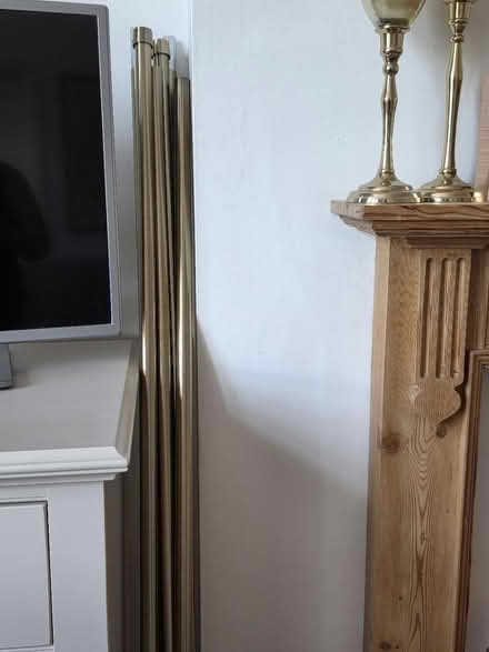 Photo of free Curtain rods and finials (Edge Hill SW19) #1