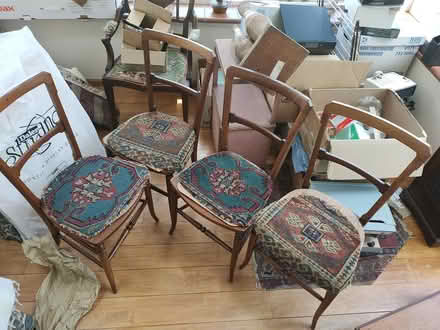 Photo of free Edward Ian Dining Chairs x4 (Leatherhead KT22) #1