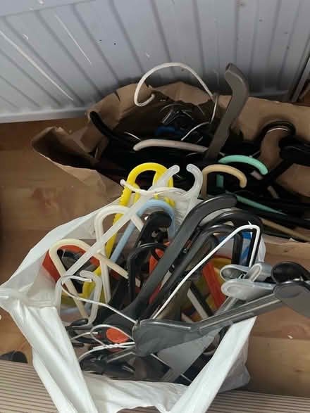 Photo of free Lots of coat hangers (Forest Green GL6) #1