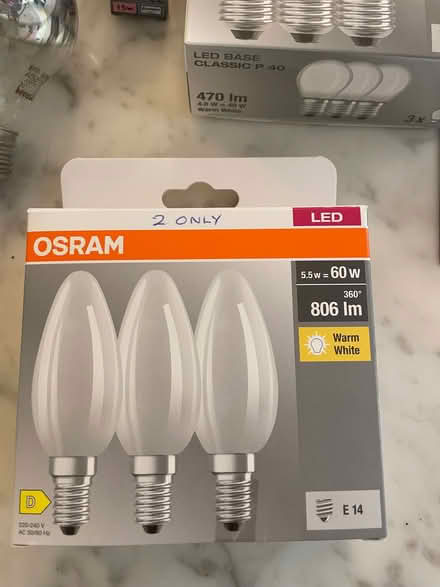 Photo of free Variety of screw in lightbulbs (Southsea PO5) #2