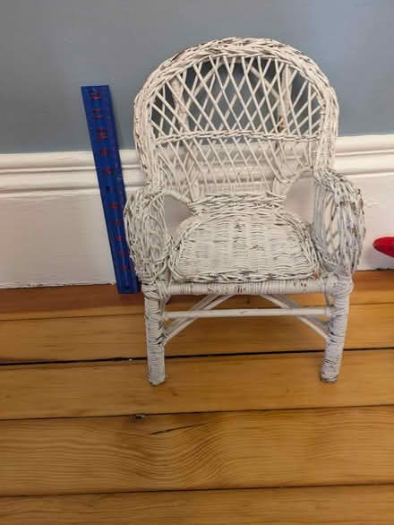 Photo of free Doll wicker chaydy (East Somerville) #1