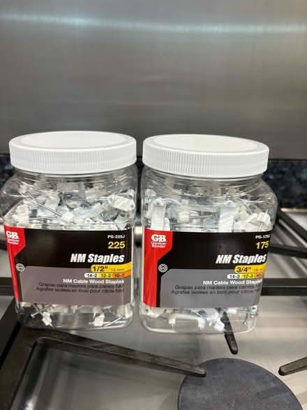 Photo of free 2 boxes of NM cable wood staples (Chelsea SW3) #1