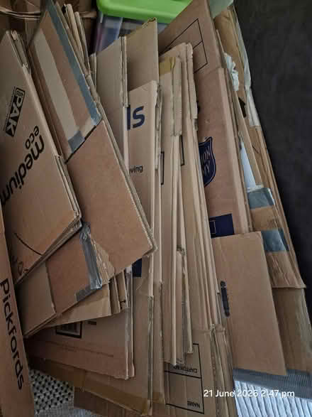 Photo of free Cardboard boxes for moving home etc (Bushey WD19) #2