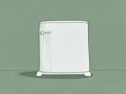 Photo of free fully working white mini fridge (The Stray or Two Hundred Acre LS17) #1