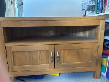 Photo of free Pine TV corner unit (Ledbury HR8) #1