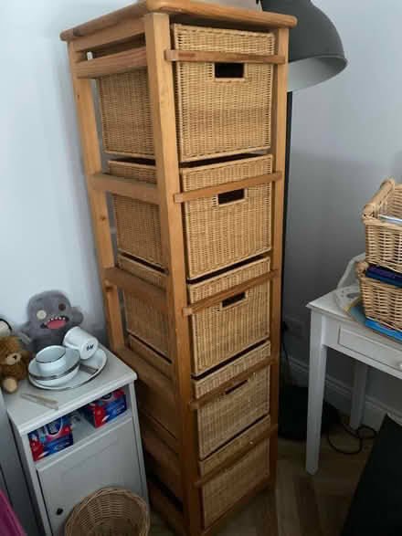 Photo of free Tall wicker deep draws (Epsom KT18) #1
