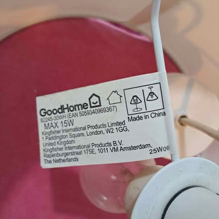 Photo of free Modern White Lampshade, B&Q (Old Town TN40) #2
