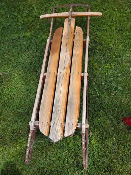 Photo of free Old wood sled (near Spring Ridge frederick) #1