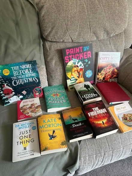 Photo of free Collection of books (including notebook) (East Hanney OX12) #1