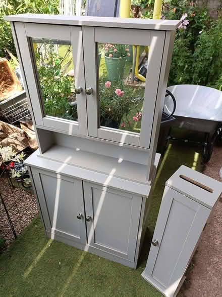 Photo of free Set of 3 bathroom cabinets (Timberscombe TA24) #1