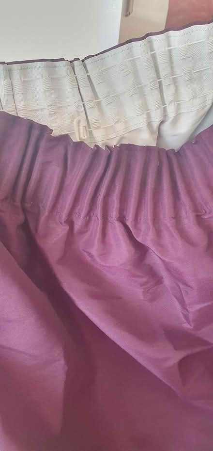 Photo of free Pair of purple curtains (Littleover) #3