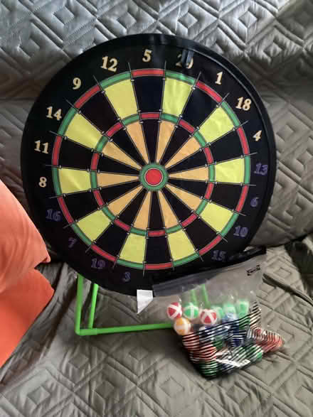 Photo of free Dartboard With Velcro Balls (Stoneham SO50) #2