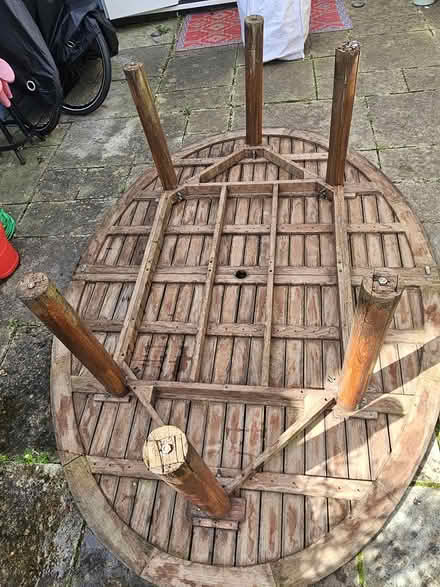 Photo of free Large solid wood table (Clifton BS8 2UL) #3