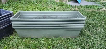Photo of free Rectangular planter box (plastic) (Amberfield) #1