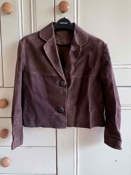 Photo of free Vintage brown suede jacket (Harrogate HG2) #1